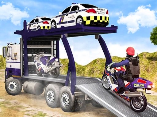 Offroad Police Cargo Transport Online