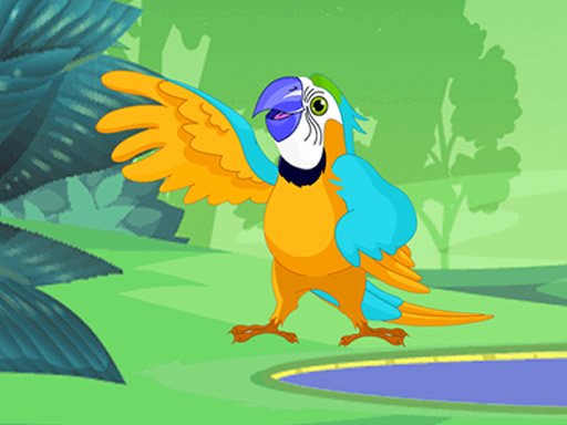 Parrot Pal Coloring Online