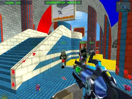 Blocky Gun Paintball 3 Online