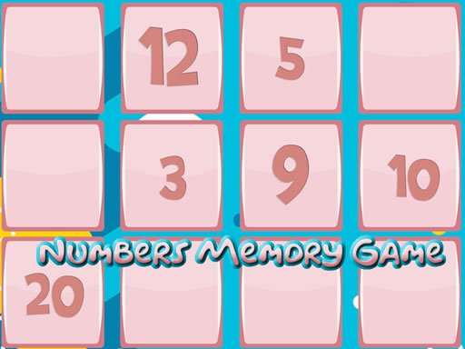 Memory Game With Numbers Online